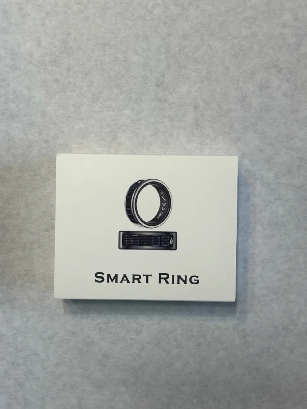 Men’s 0.88in/22.3mm Smart Ring - Silver Smart Wearable Ring
